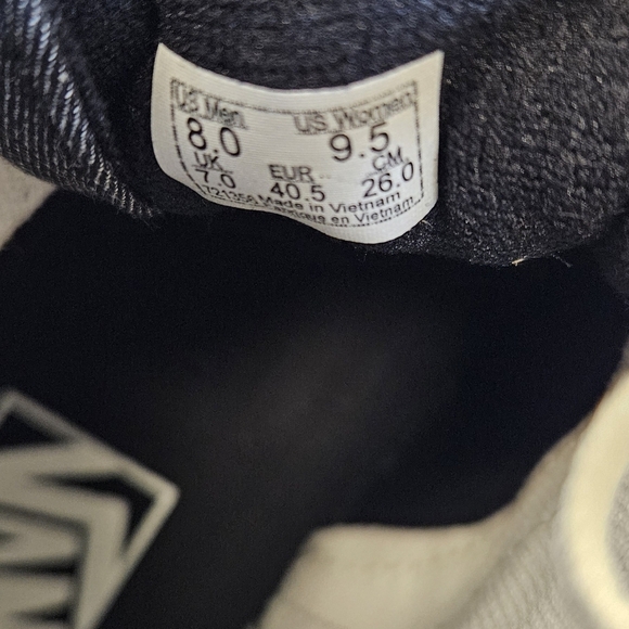 Vans Sk8-Hi Tapered Denim Mix Black Stacked Sneaker NEW - Picture 6 of 7